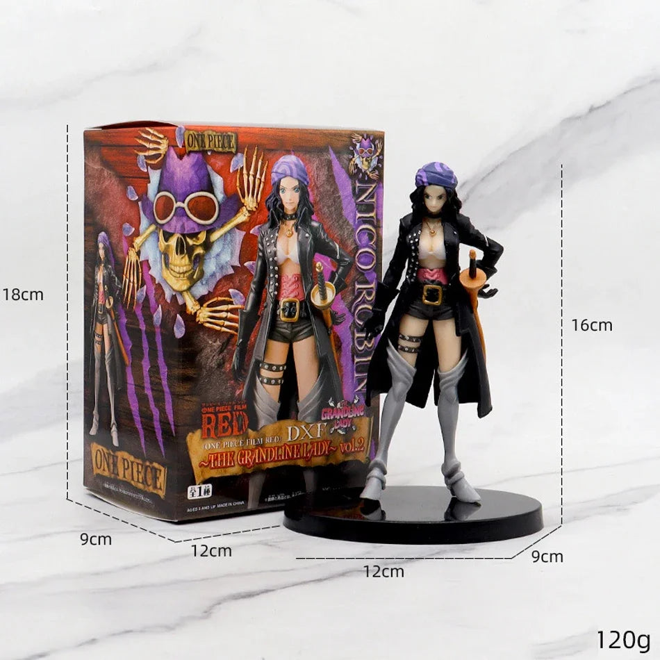 7.1" Nico Robin Figure – One Piece Film Red PVC Anime Statue