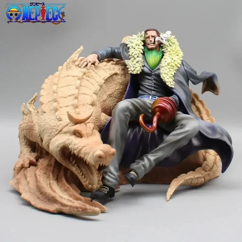 7.1" Crocodile Figure – One Piece Shichibukai Anime PVC Statue