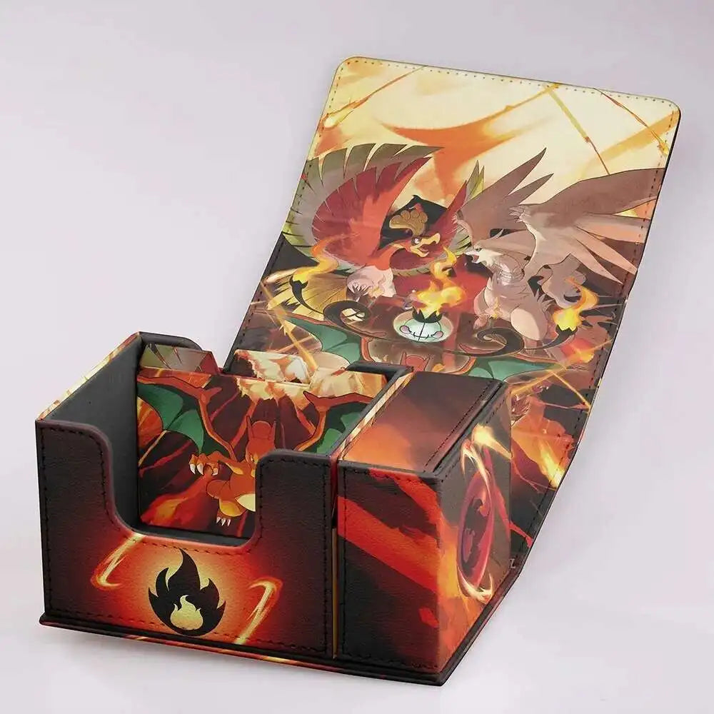 AnimeSnacks Deck Box Card Organizer MTG TCG Baseball Card Holder Case