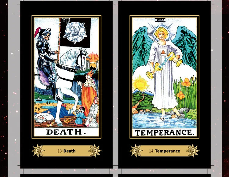 Shine Holographic Tarot Cards 78 Deck Divination English Version