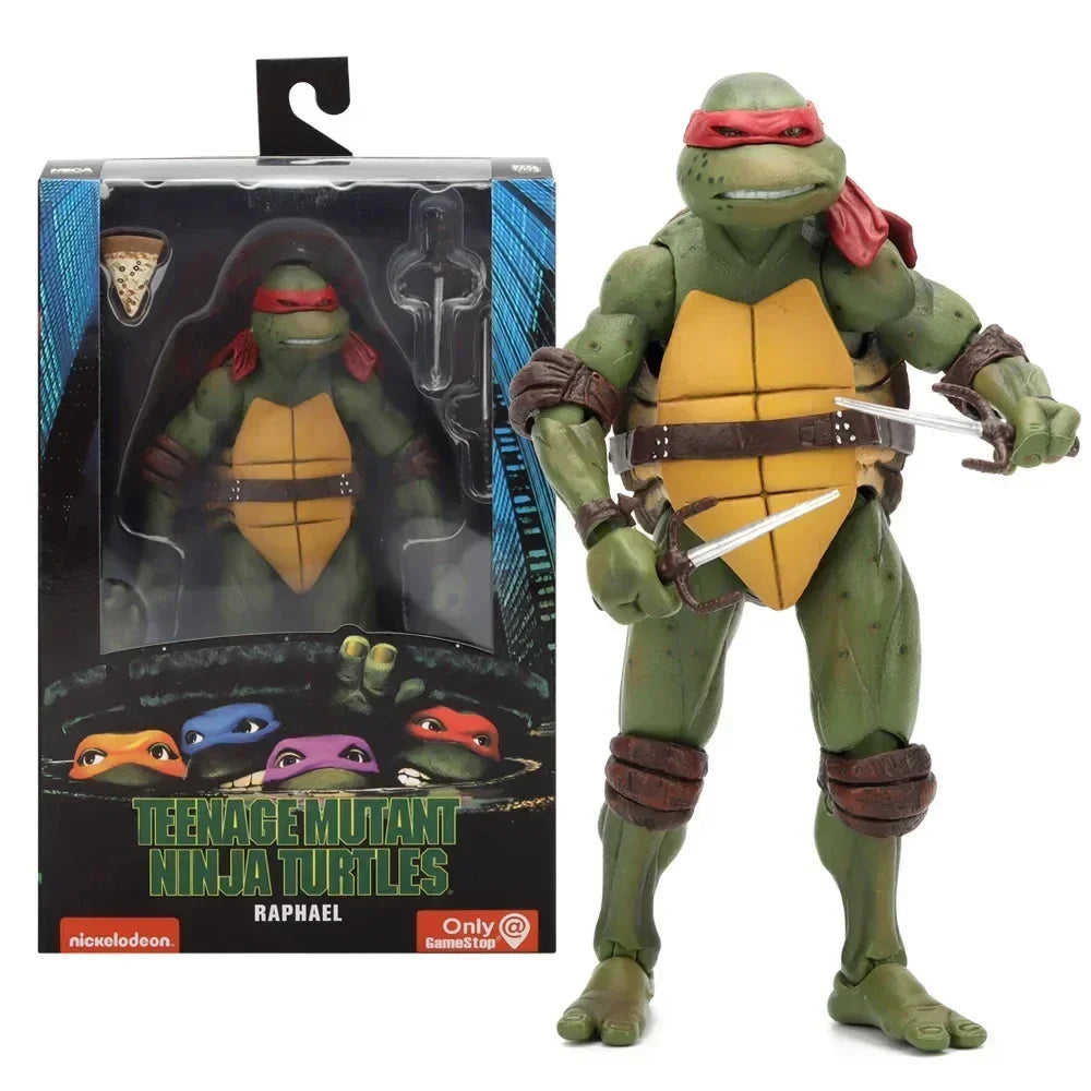 Ninja Turtle Anime Action Figure Neca 1990 Film Limited Edition PVC