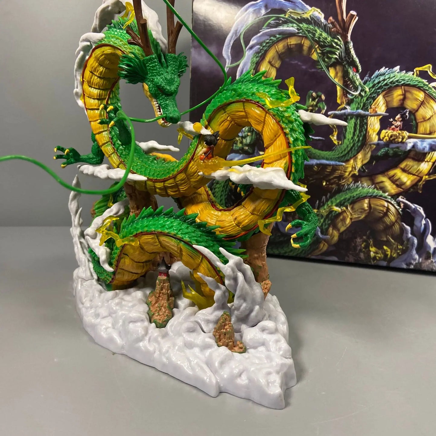 Shenron & Goku Figure – Dragon Ball Z Collector’s Statue