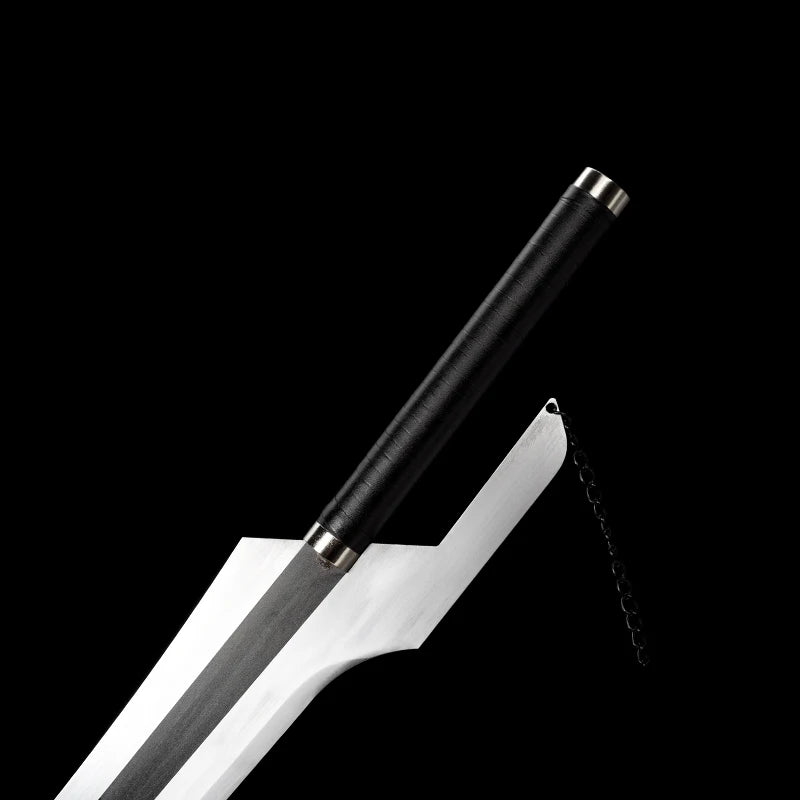 Ichigo Zangetsu Replica Sword – 31.5in Hollow Blade Bleach Cosplay Decoration