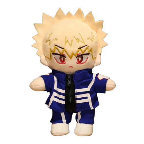 My Hero Academia Katsuki Bakugou Plush Doll – 8-Inch U.A. Training Soft Toy
