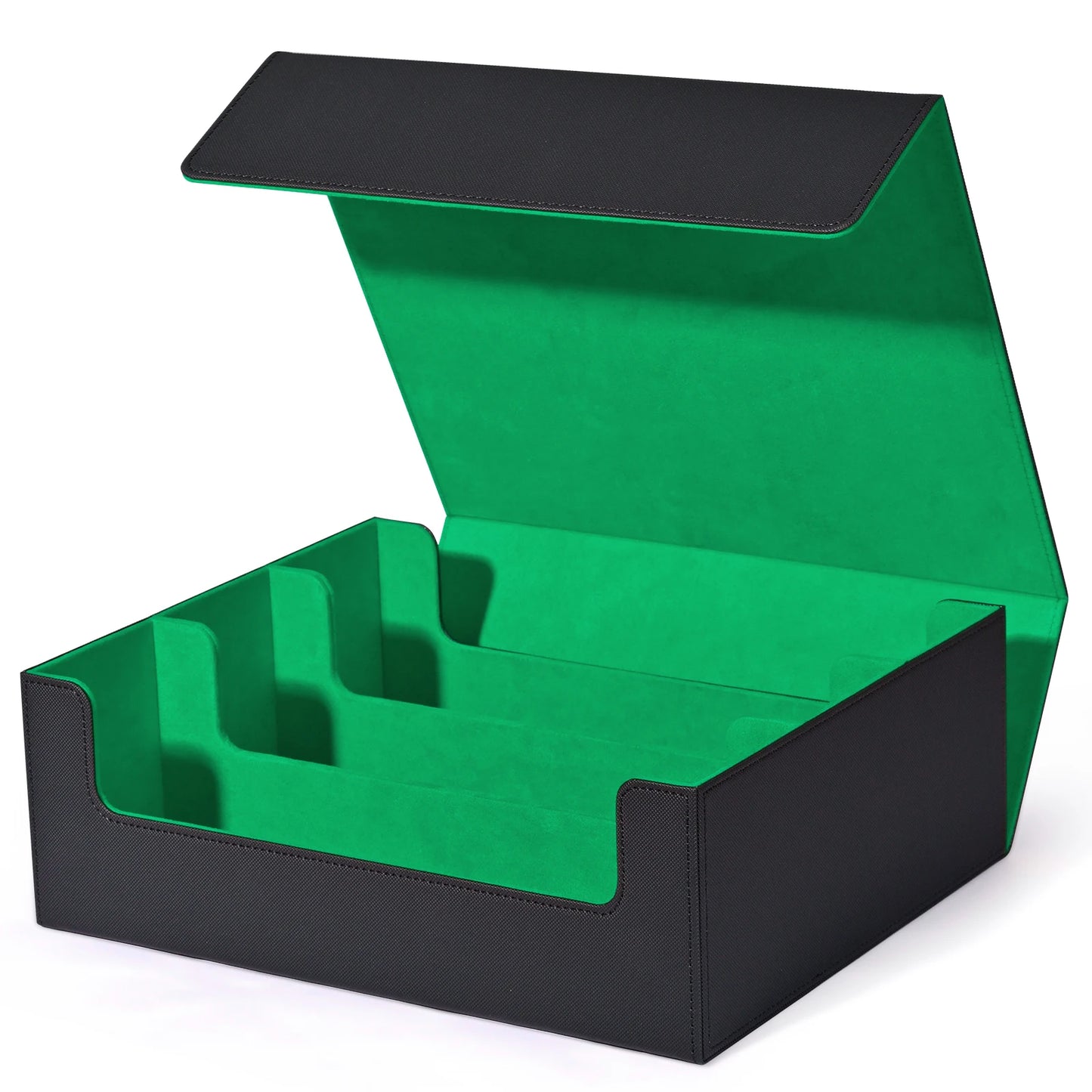 PU Leather Trading Card Storage Box – Holds 1800+ Cards
