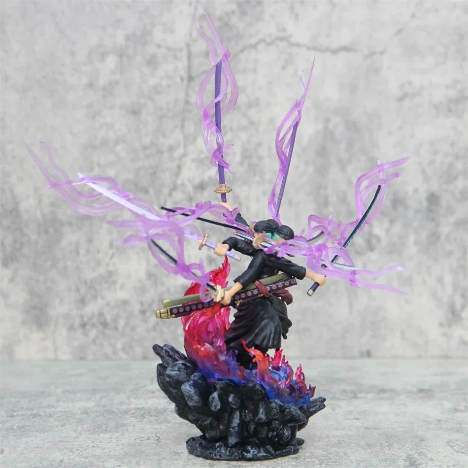5.9" Asura Zoro Figure – One Piece PVC 9-Sword Style Statue