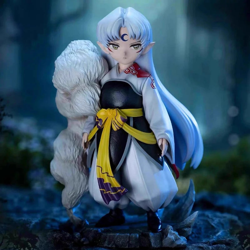 Inuyasha Chibi-Style Sesshomaru Figurine Anime Collectible Gift In-Stock