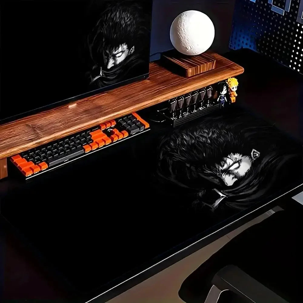 Berserk Guts Anime Mouse Pad XXL Rubber Anti-slip Gaming Desk Mat