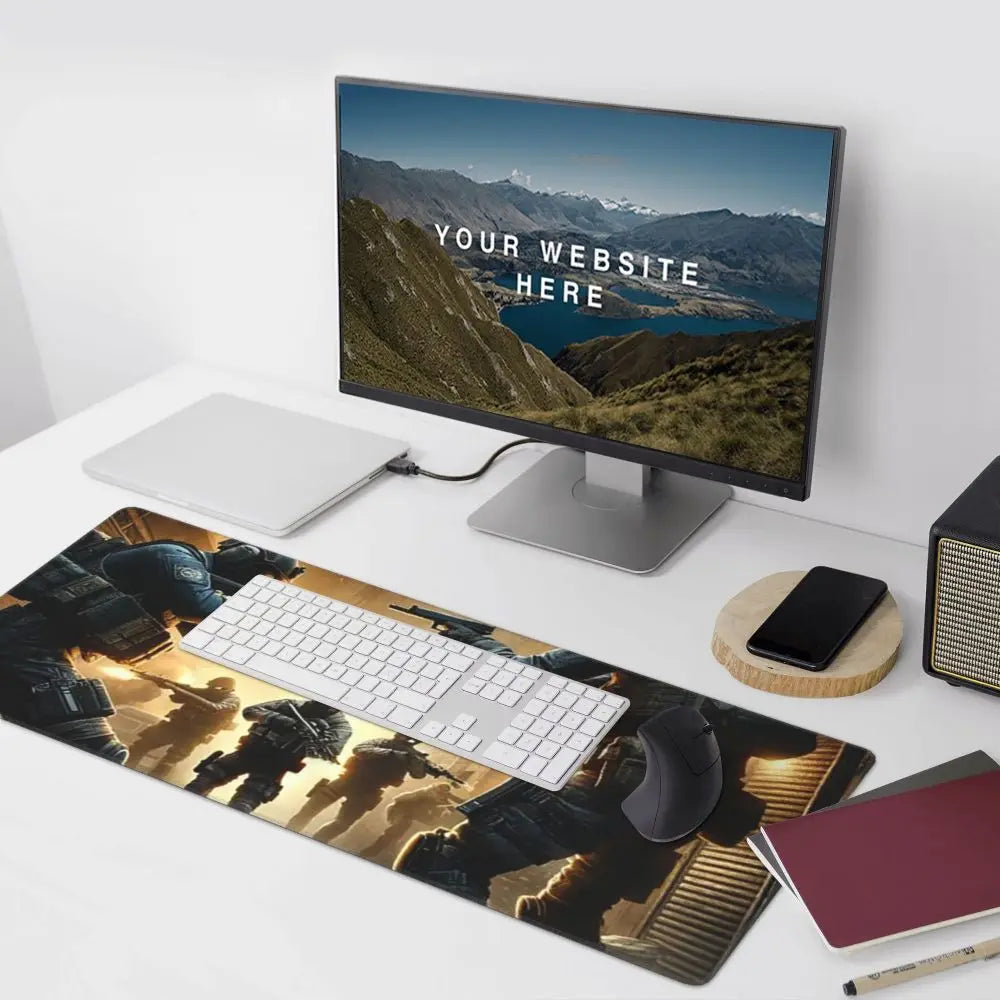 Counter Strike Large Mouse Pad Gaming Keyboard Mat Office Desk Accessory