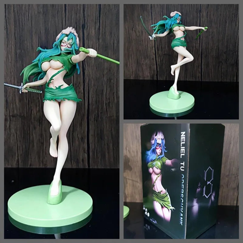 Nelliel Sexy BLEACH Anime Figure – 9.4-Inch Collectible Model with Changeable Face