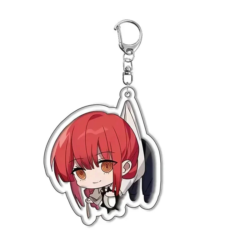 Chainsaw Man Makima Acrylic Keychain – 1.6 × 2.4-Inch Control Devil Charm