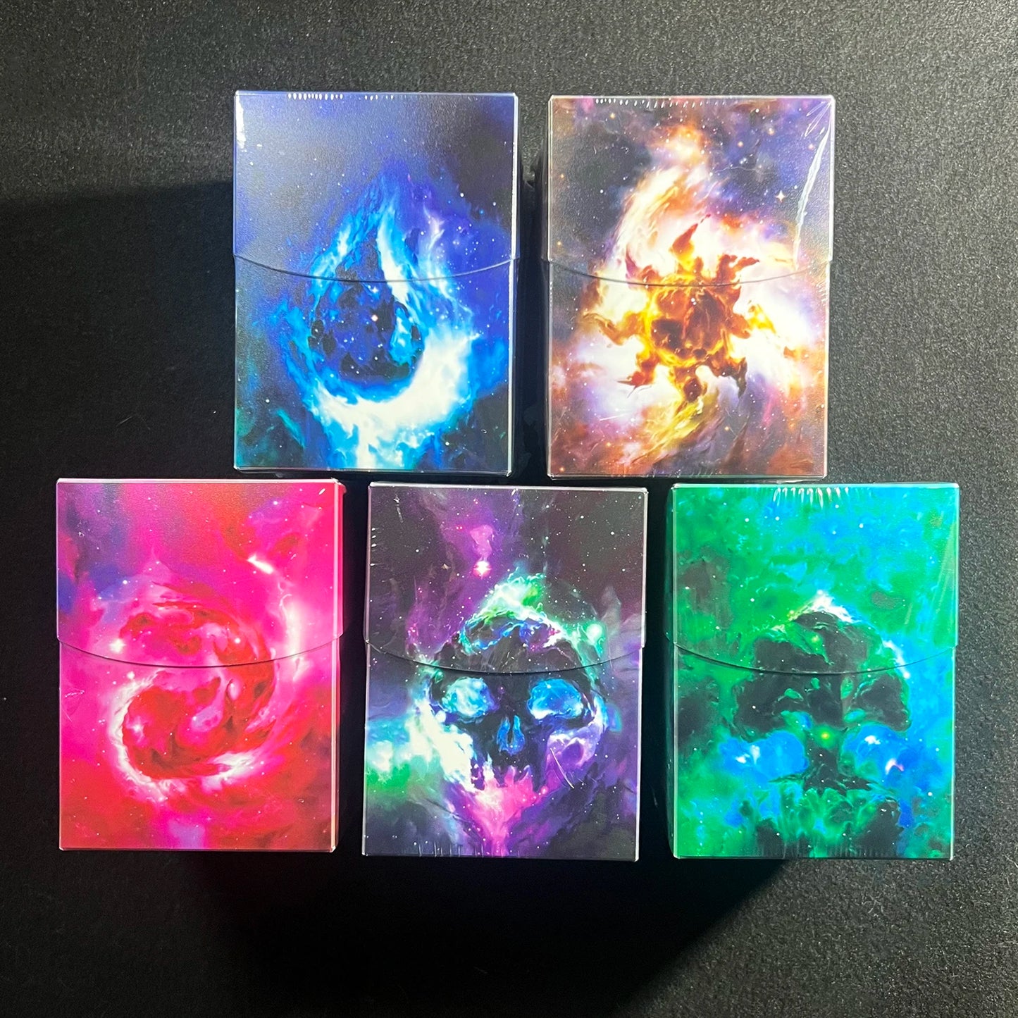 BL “Nebula Vault” 100+ Card MTG Deck Box Cosmic Art Series w/2 Dividers