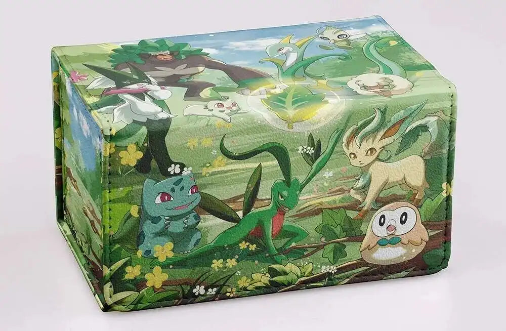 AnimeSnacks Deck Box Card Organizer MTG TCG Baseball Card Holder Case