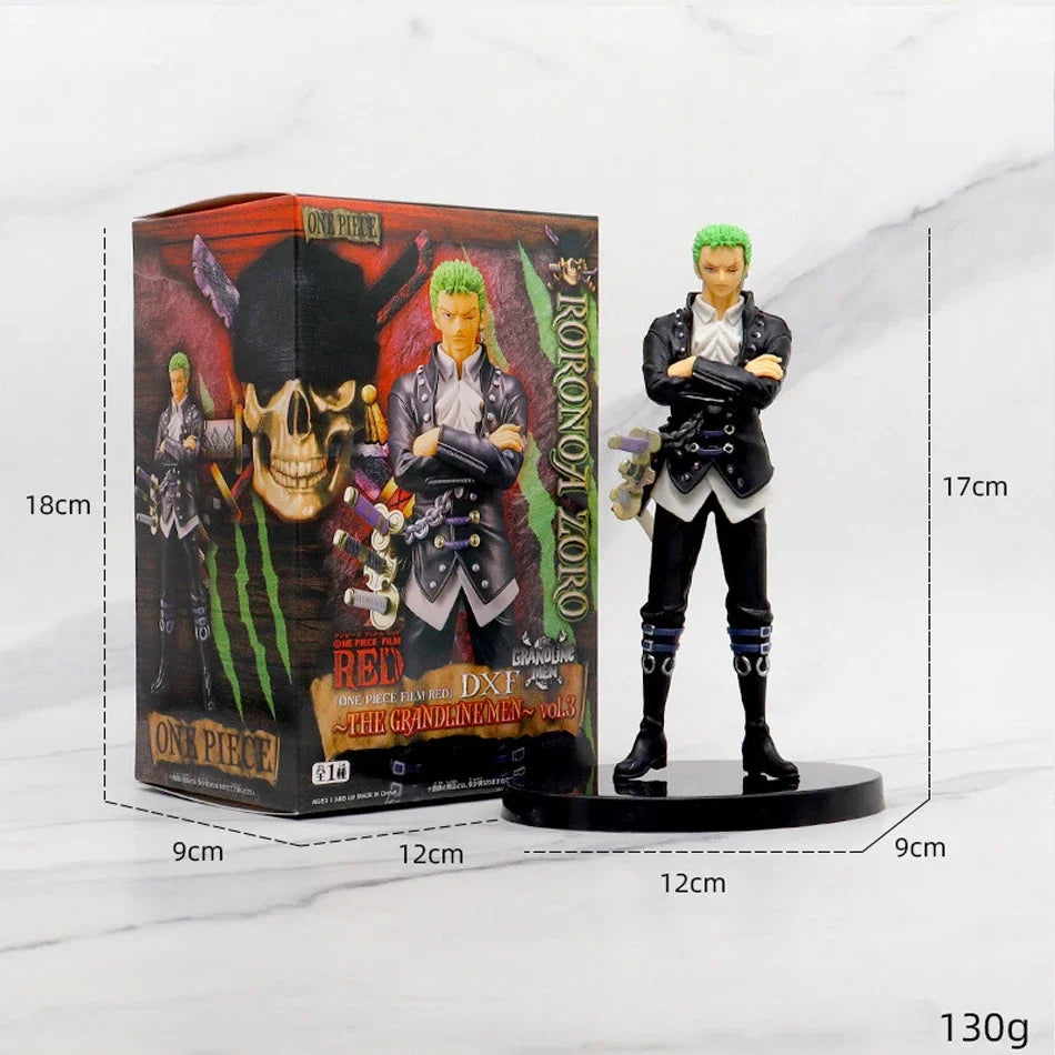 6.7" Zoro Figure – One Piece Film Red PVC Anime Statue