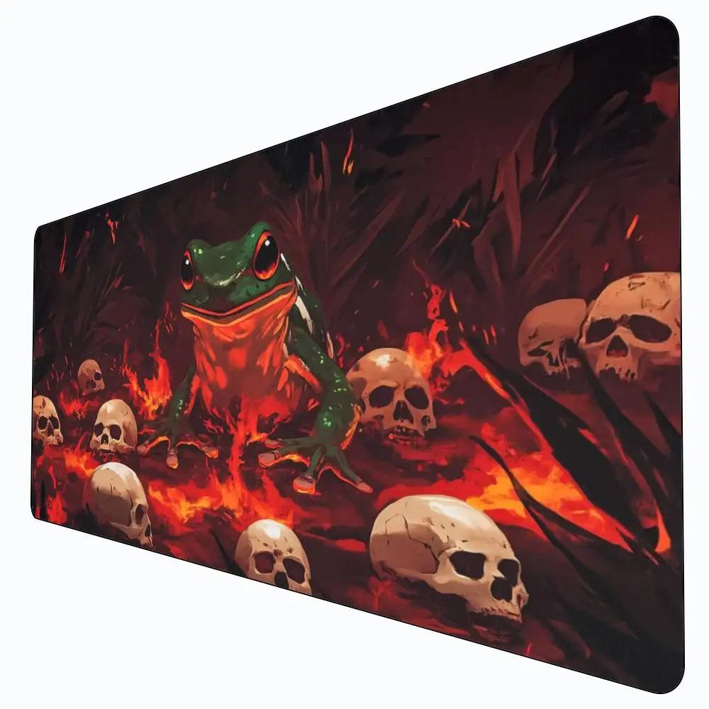 Frog Wizard Mouse Pad Large Desk Mat Gaming Mat PC Accessories