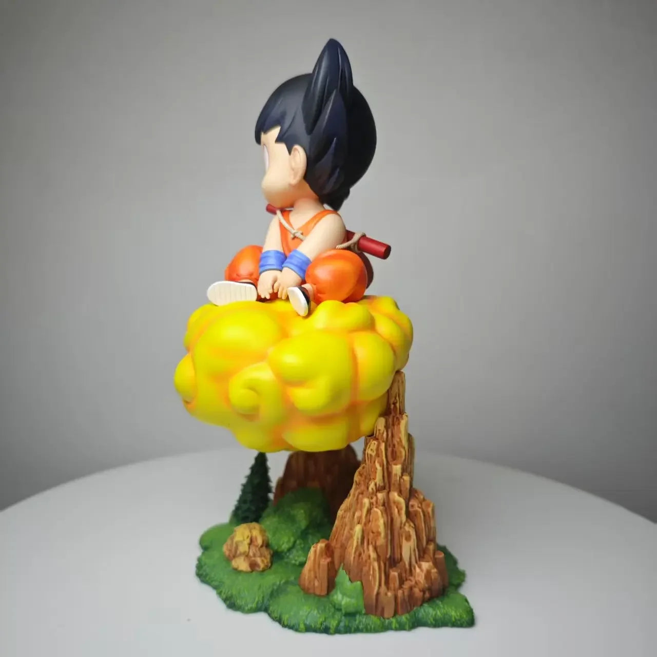 **** In Stock 20cm Dragon Ball Goku PVC Action Figure Sitting on Cloud