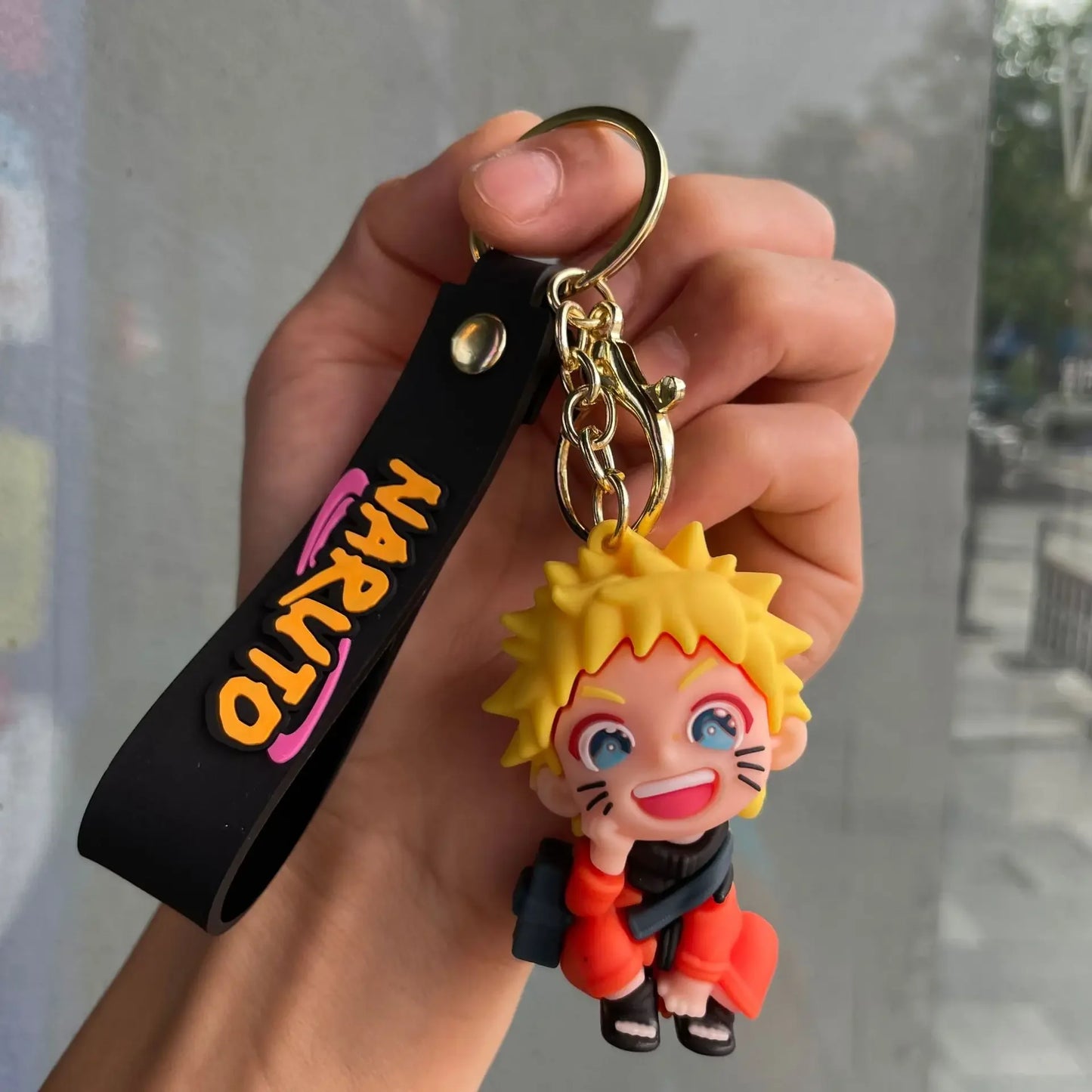 Cute Naruto Uzumaki Keychain Cartoon Pendant Bag Car Decoration