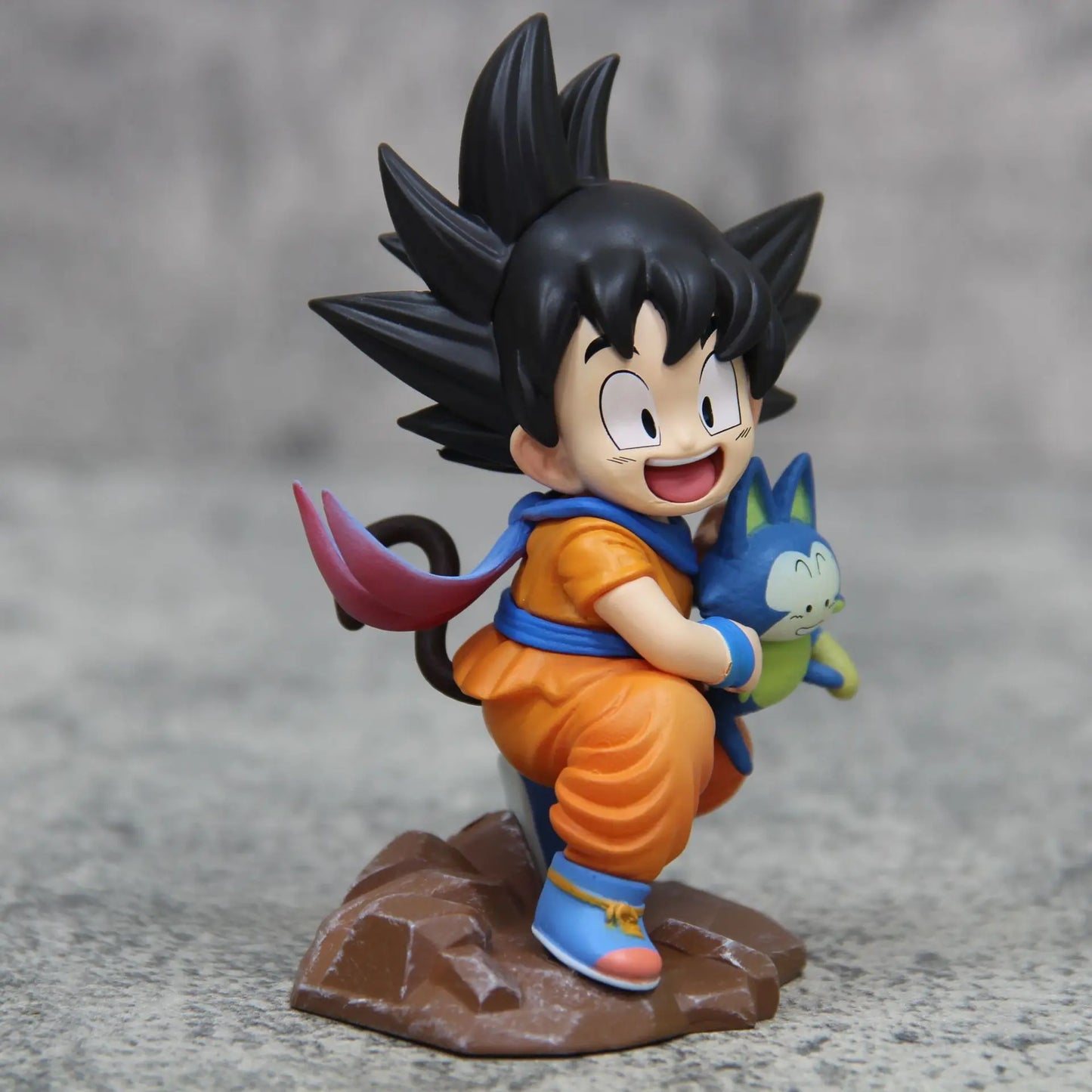 Childhood Goku & Puar Figure – Dragon Ball PVC Collectible Statue