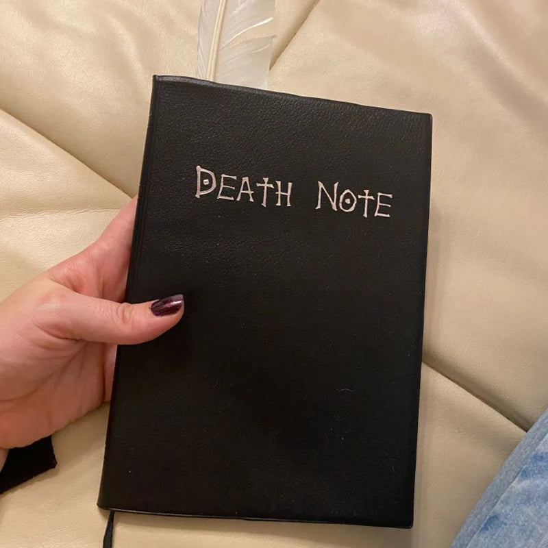 Death Note Cosplay Set – Notebook, Necklace & Feather Pen