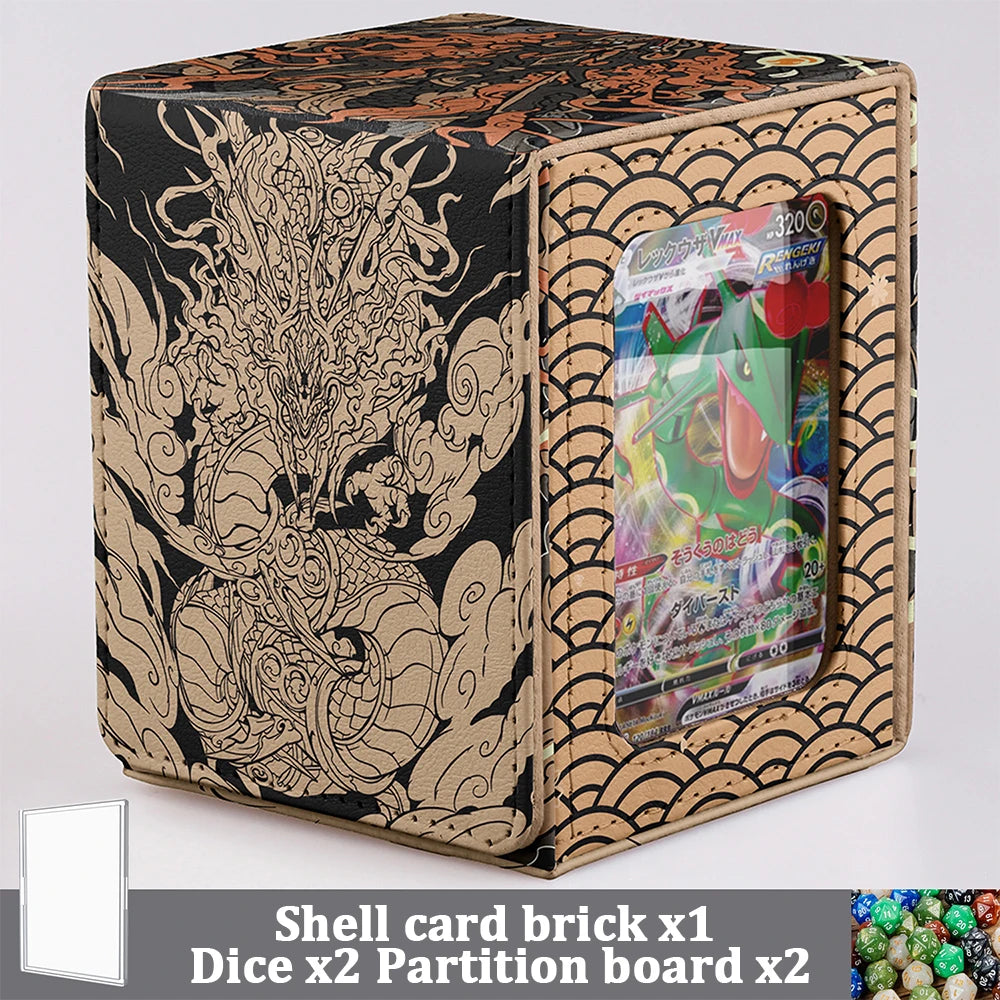 Mythic Dragon Deck Box – Fits 100+ Sleeved Pokemon Cards