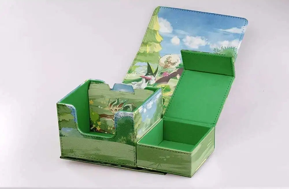 AnimeSnacks Deck Box Card Organizer MTG TCG Baseball Card Holder Case