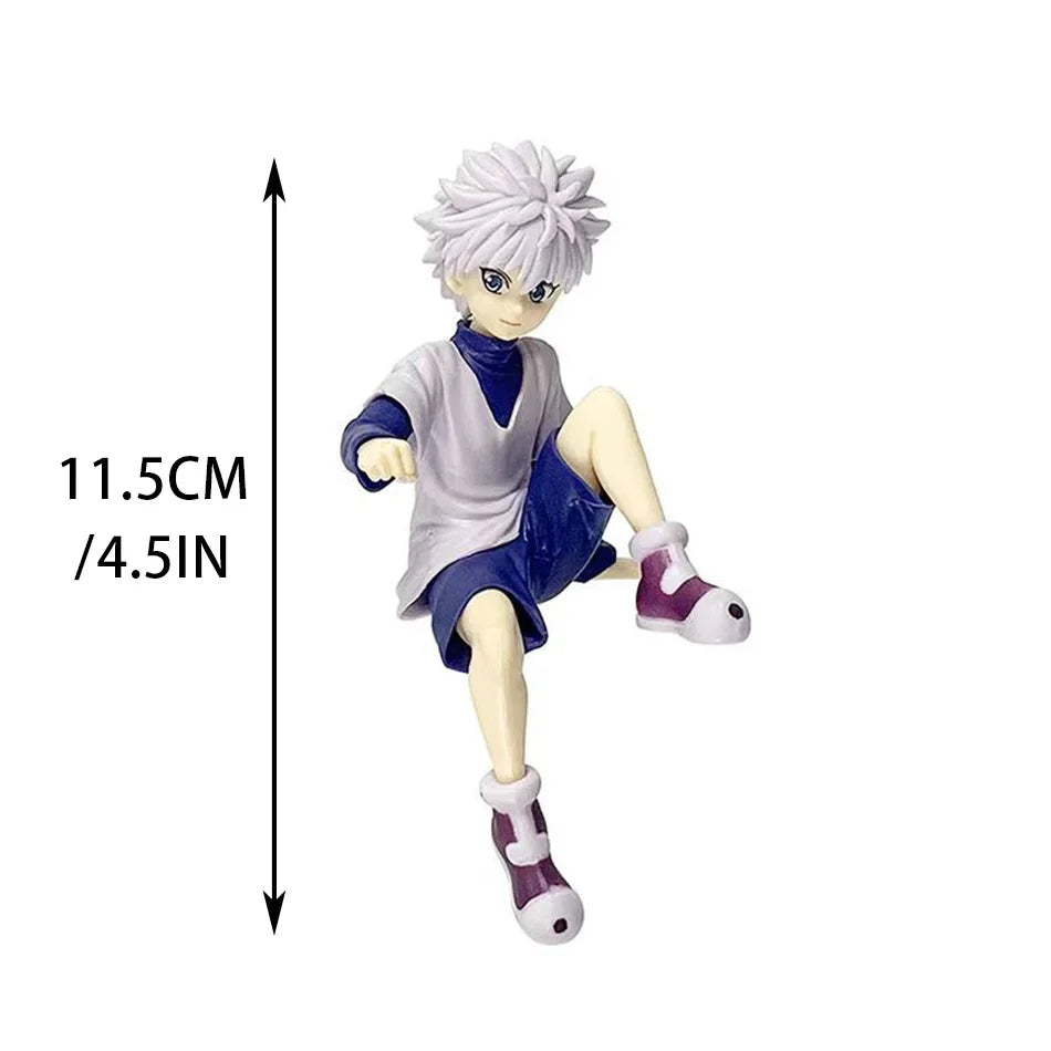 Hunter x Hunter Killua Figure 5" Anime PVC Model Noodle Stopper Toy