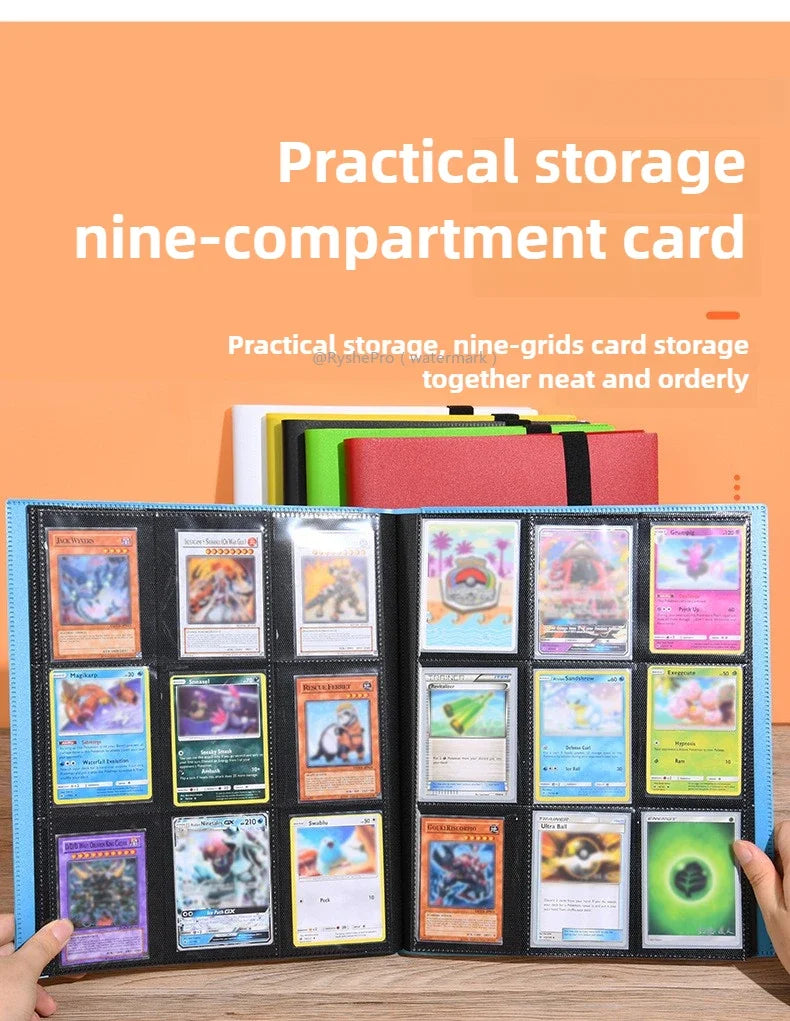 360 Pocket Card Binder – Side Loading Trading Card Album for MTG, Pokémon, Yu-Gi-Oh