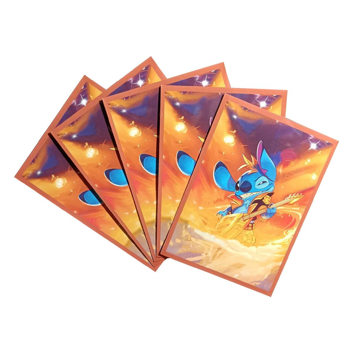 Lorcana Stitch Card Sleeves 66x91mm – 60pcs MTG Pokémon Protectors