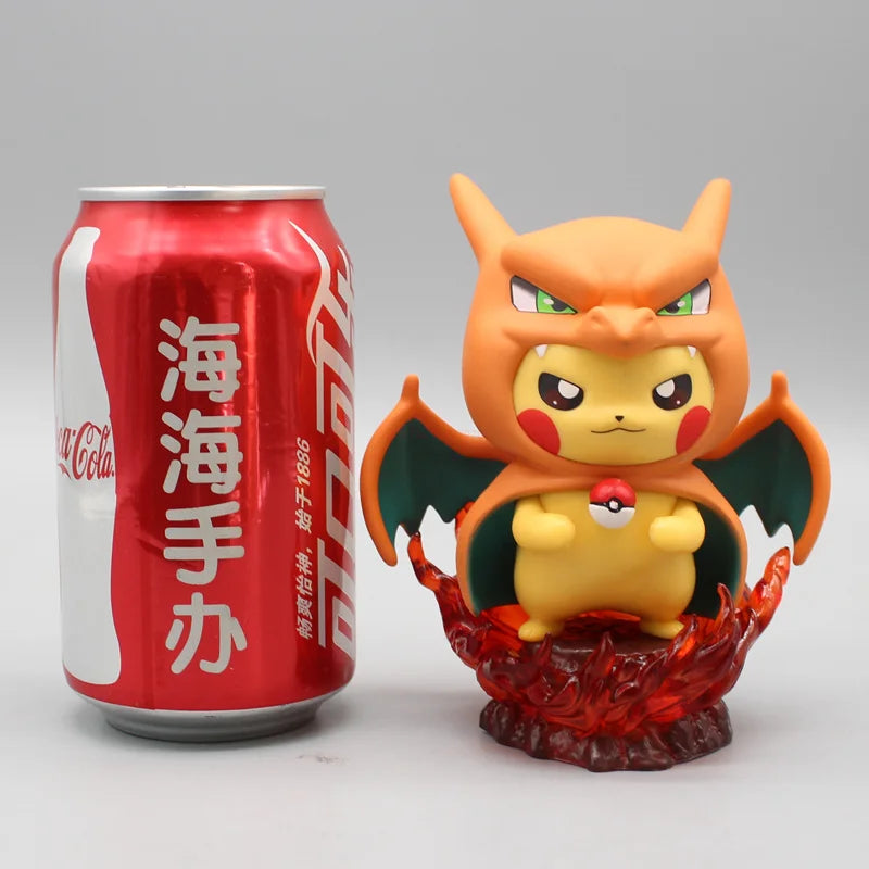 Charizard Pikachu Figurine – Pokémon Cosplay Model Toy