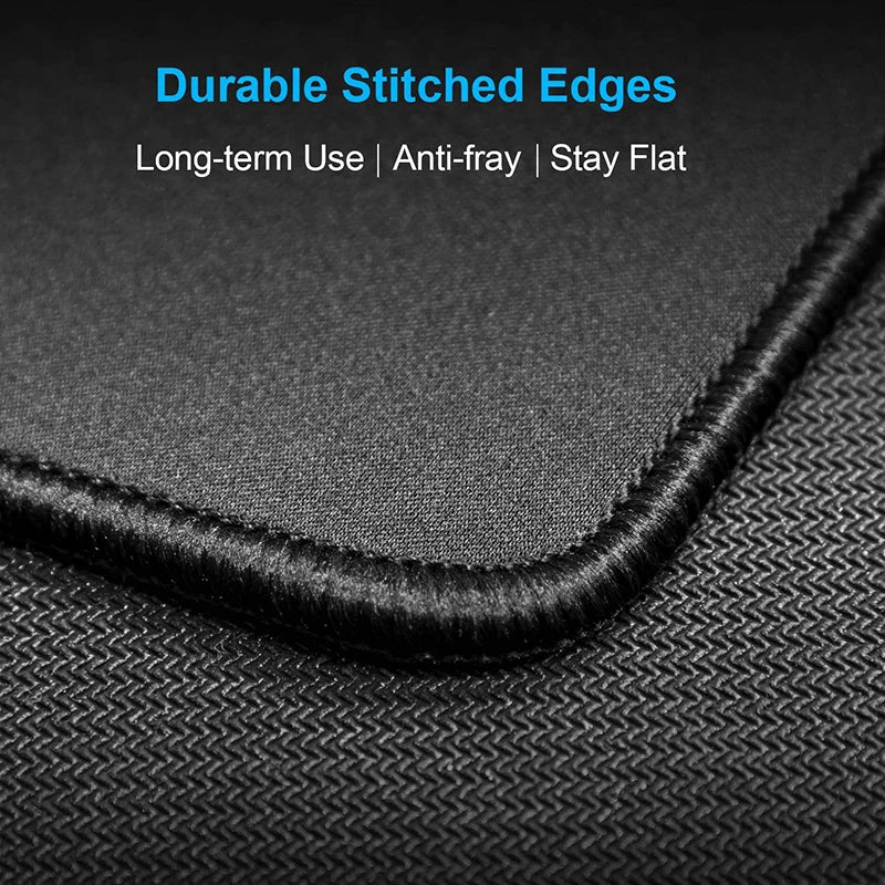 **** Large Kawaii Black Cat Mouse Pad 90x40 Rubber Desk Mat Office Accessory