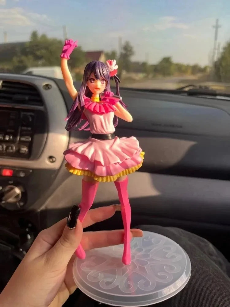 Anime Hoshino Ai Action Figure Kawaii Girl Collection Desktop Display Gift