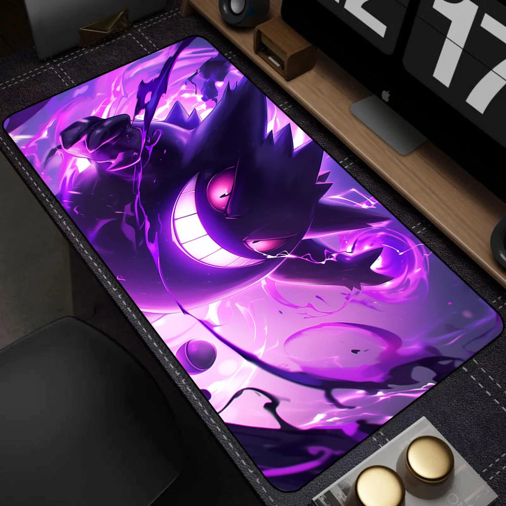 Colorful Gaming Keyboard Rug XXL Anime Mouse Pad Gengar Pokémon Mat
