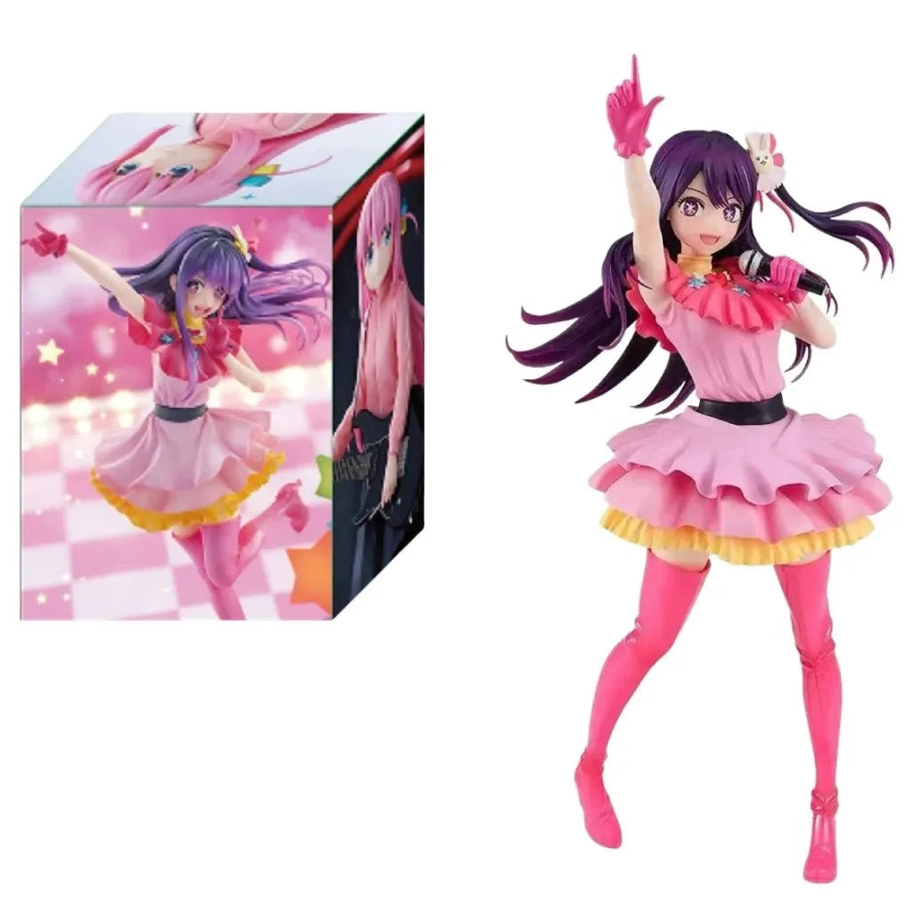 Anime Hoshino Ai Action Figure Kawaii Girl Collection Desktop Display Gift
