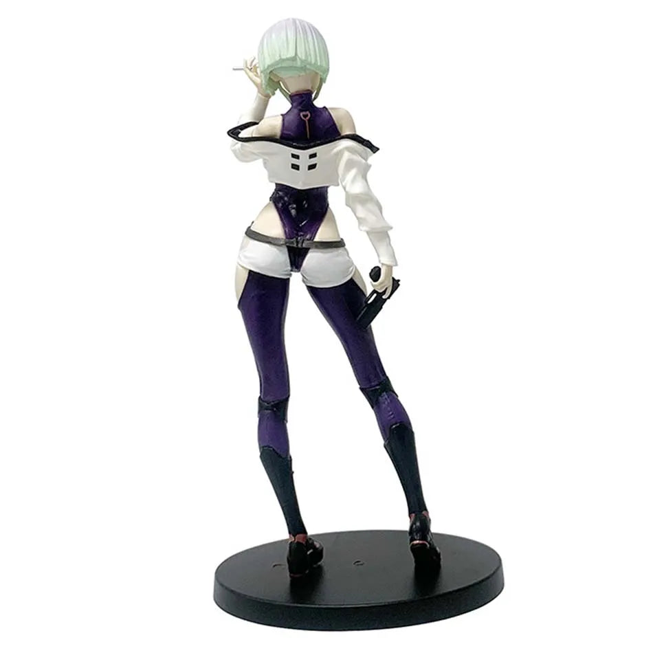 22CM Anime Cyberpunk Edgerunners Lucy Figure PVC Action Model Toy Gift