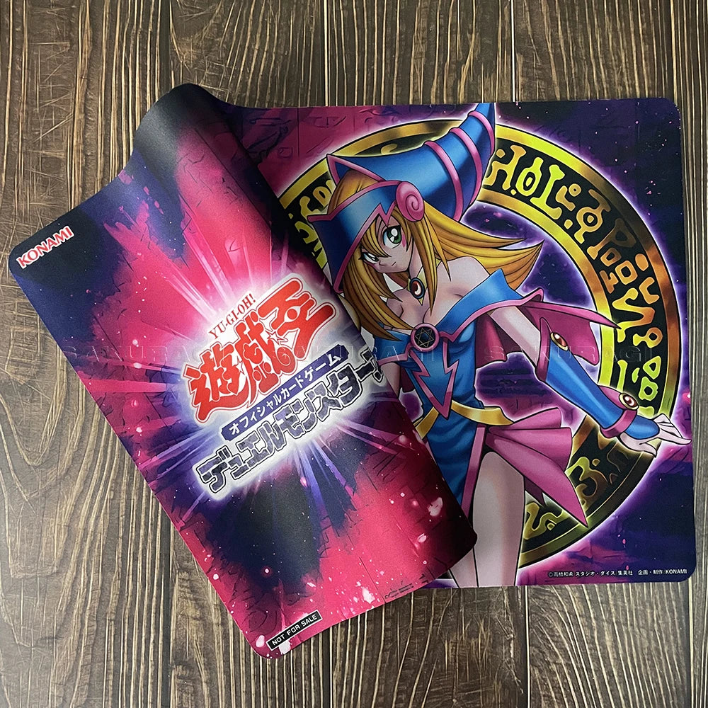 Dark Magician Girl Playmat – YuGiOh TCG Mat 24"x14" for YGO/MTG