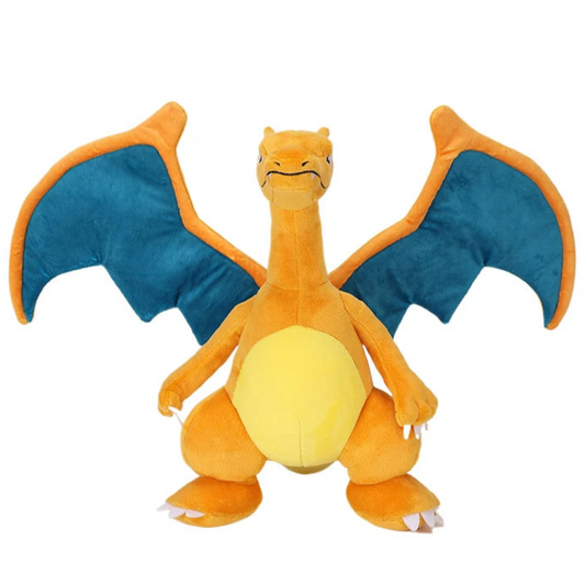Pokemon Charizard Plushie – 8" Fire-Type Dragon Stuffed Plush Toy