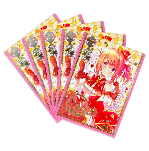 60PCS Cocoa Anime Girl Card Sleeves – 2.59x3.58in