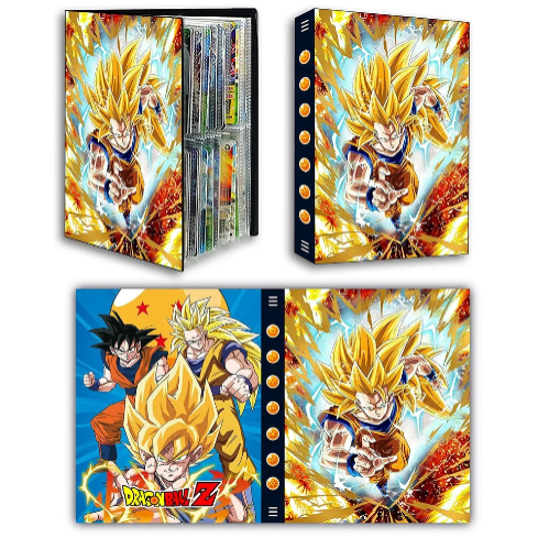 Dragon Ball Z Card Album – 240 Pcs Card Holder Binder | Goku & Vegeta Edition
