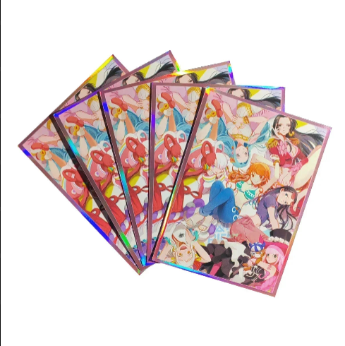 60PCS One Piece Girls Card Sleeves – Boa Hancock, Nami (2.63x3.62in)