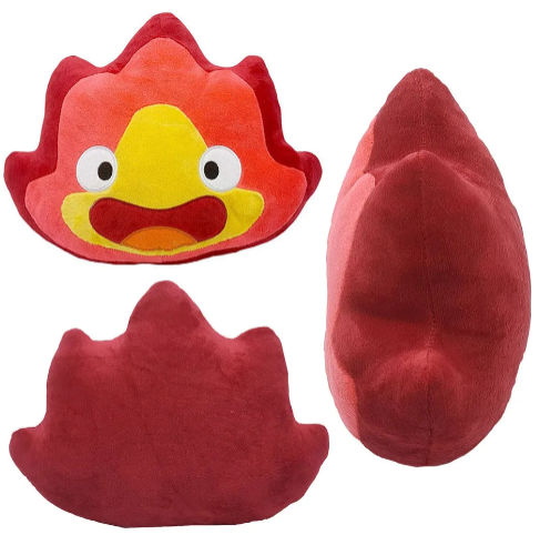 Fire Buddy Plush – 9.84-Inch Calcifer-Inspired Flame Stuffed Toy