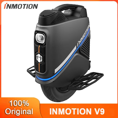 INMOTION V9 Electric Unicycle – 45km/h, 60km Range, GPS & Suspension