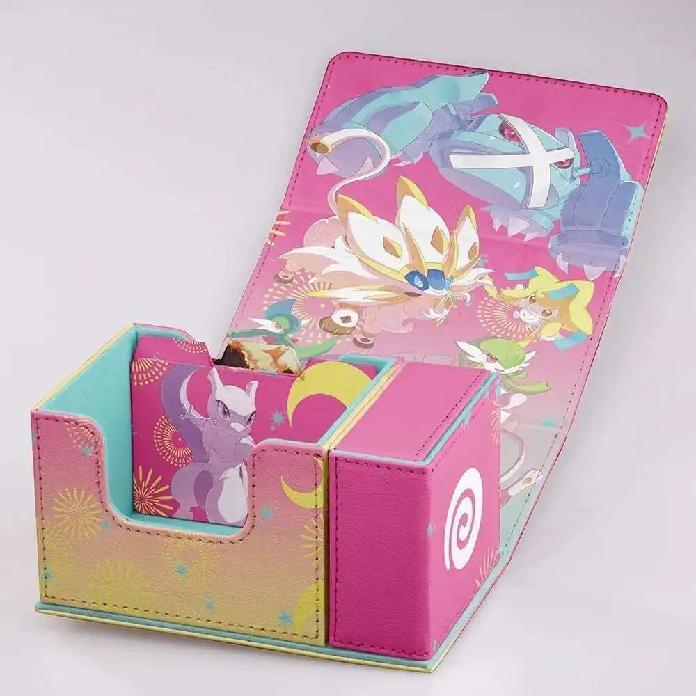 AnimeSnacks Deck Box Card Organizer MTG TCG Baseball Card Holder Case