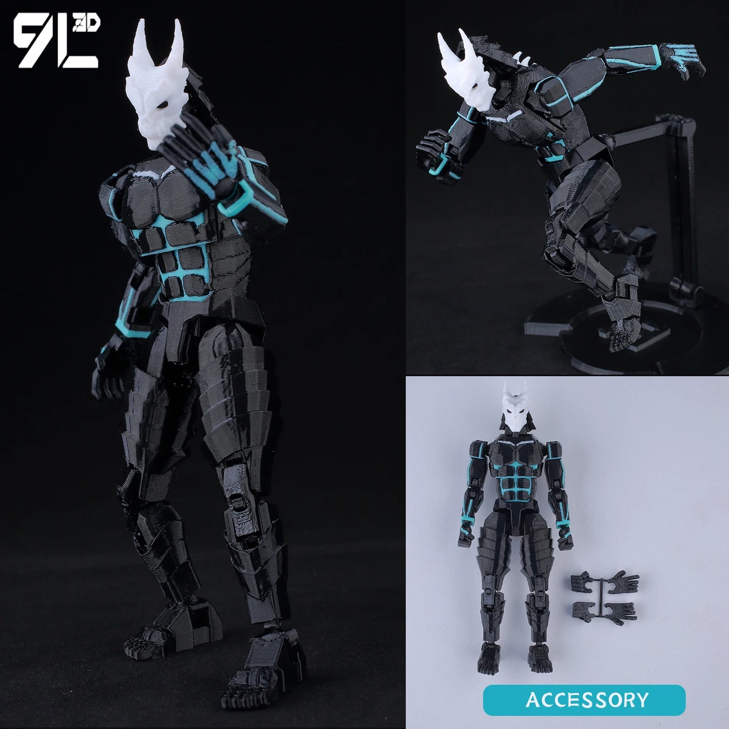 9L3D “Lucky Dummy 13” Kaiju No. 8 Figure – 5.5-Inch Kaiju No. 8 Action Model