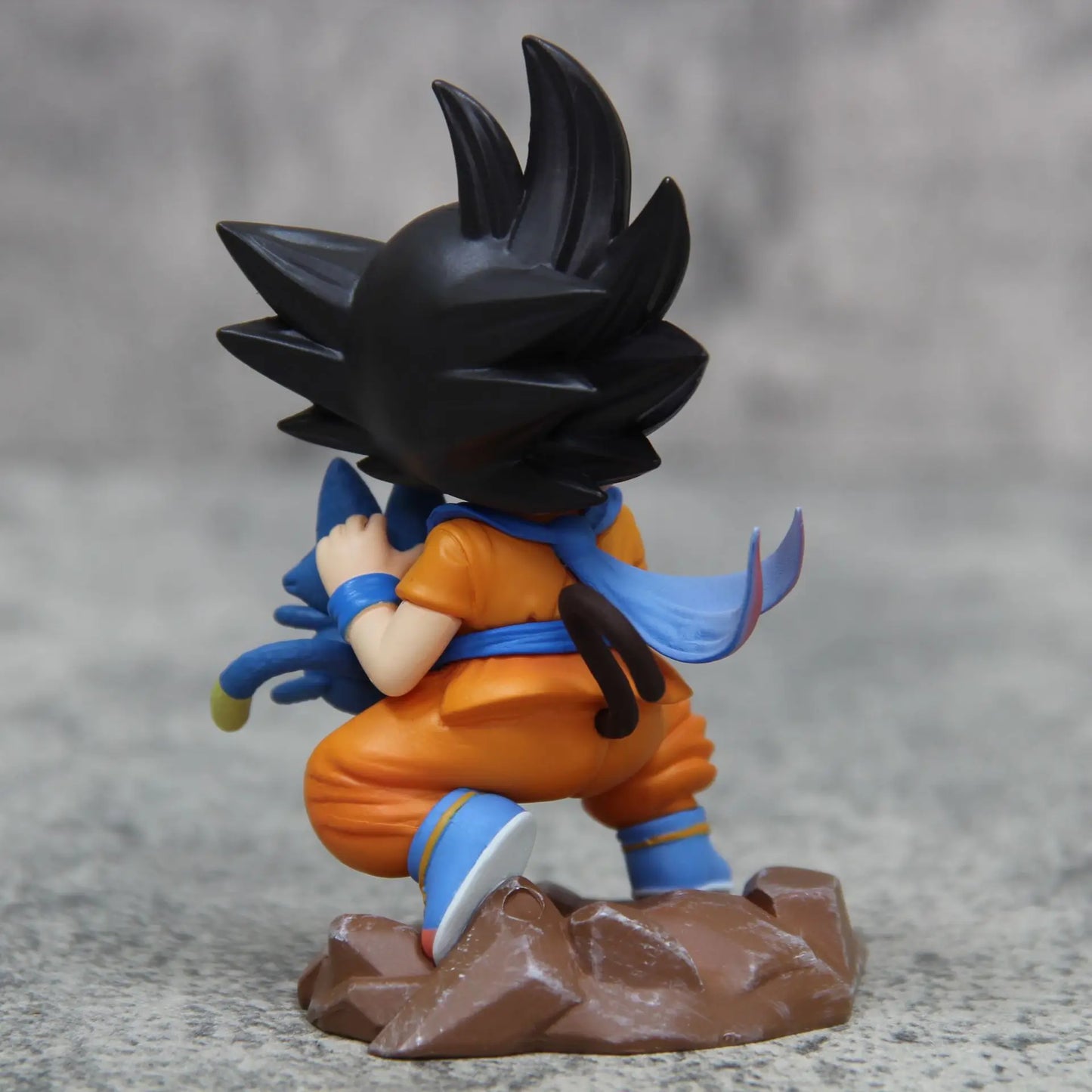 Childhood Goku & Puar Figure – Dragon Ball PVC Collectible Statue