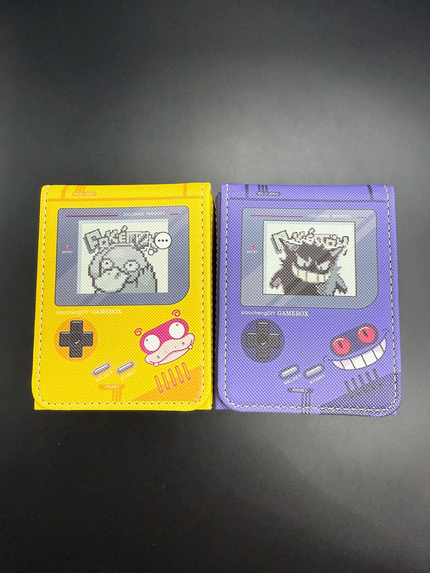 Diy Ptcg Trainer Ash Ketchum Iono Pixel Card Storage Box Anime Gift