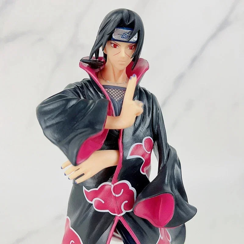 Hot Anime Naruto Uchiha Itachi Akatsuki Model Toy Gift PVC Action Figure