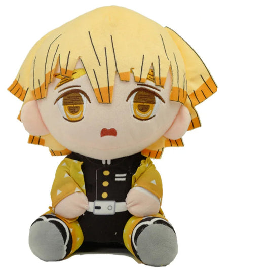 Demon Slayer Zenitsu Agatsuma Plush 8 Inch Stuffed Toy Chibi Doll