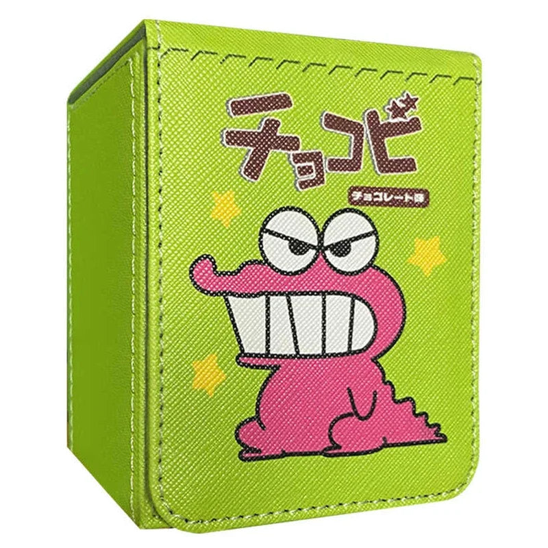 DIY Crayon Shin-Chan Waniyama San PTCG Card Storage Box Anime Gift