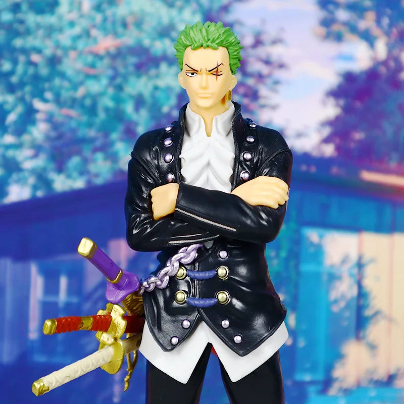 Roronoa Zoro PVC Figure – 7.48 Inch One Piece Collectible Statue