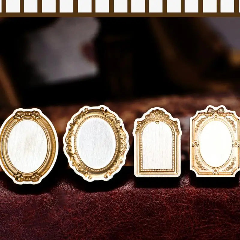 Retro Photo Frame Lacquer Seal Wax Stamp Head Copper Invitation Decor